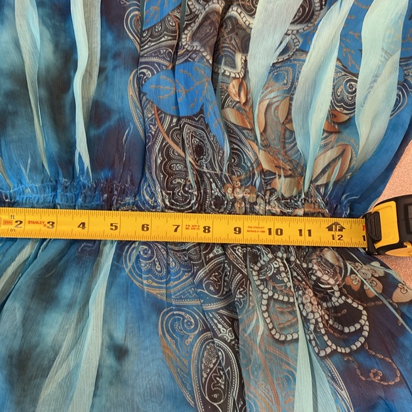 Amore Couture - women’s peasant blouse. Size L - Picture 7 of 8